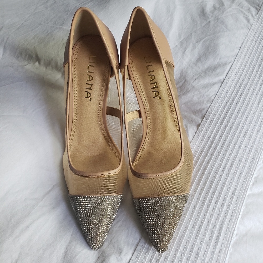 Women's High Heels w/rhinestones